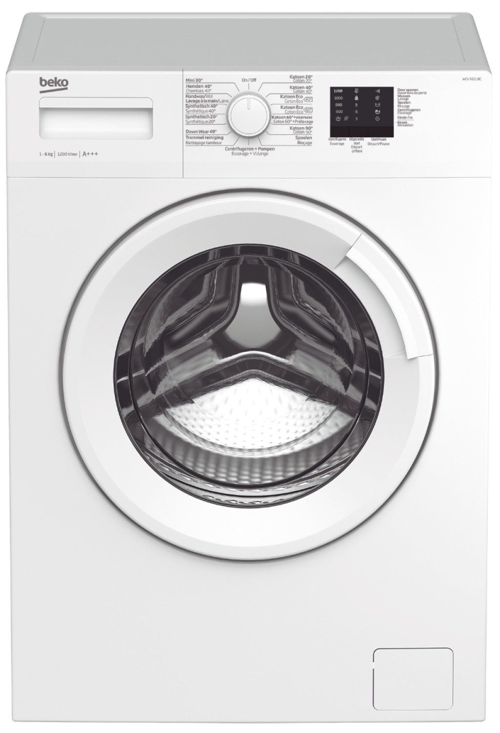  Gebruikte wasmachine 1200 toeren 6 kilo